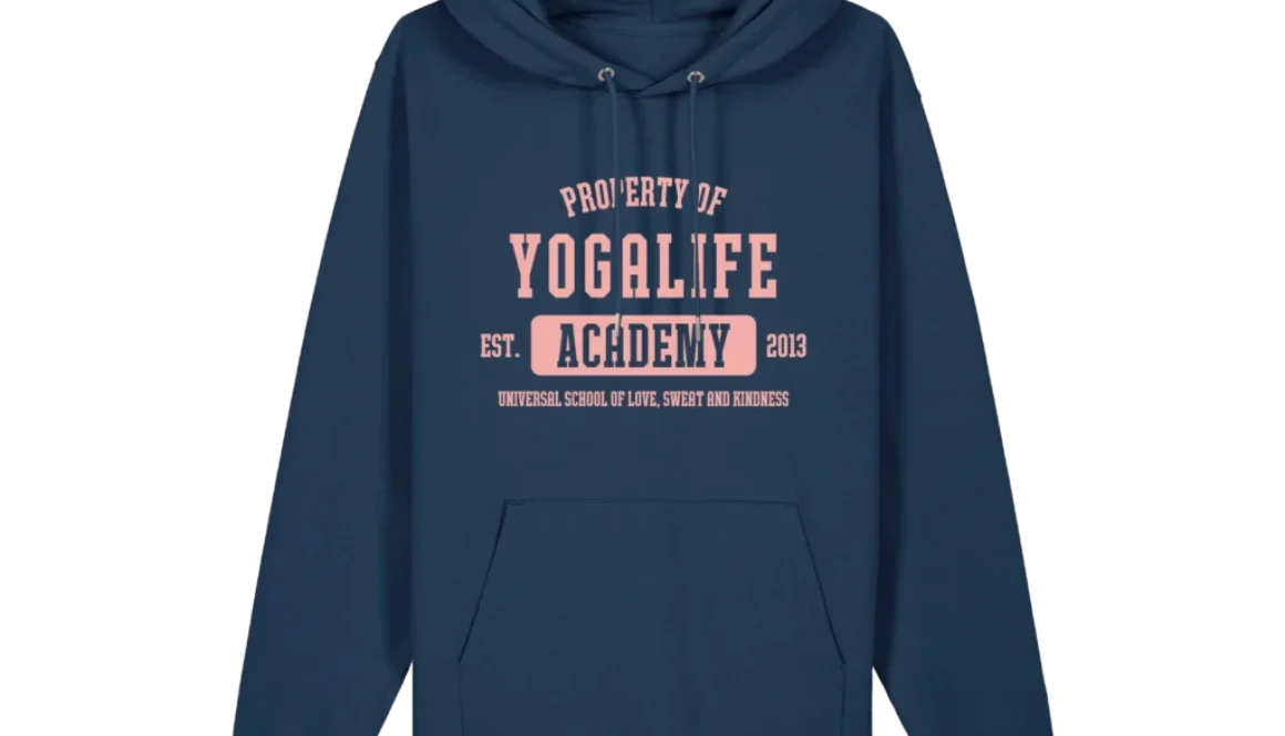 YOGALIFE ACADEMY Hoodie navy