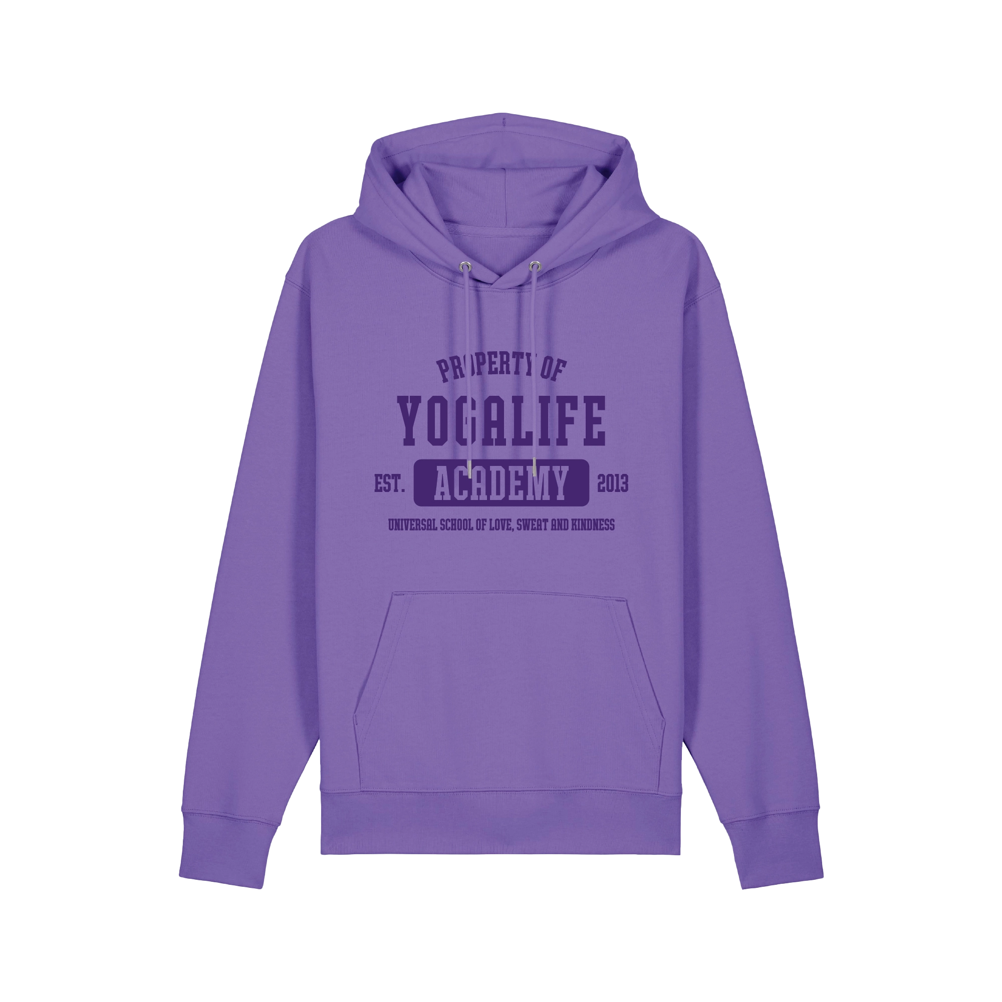 YOGALIFE ACADEMY Hoodie purple