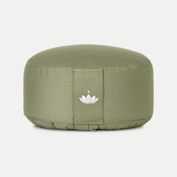 Lotuscrafts Meditationskissen oil green, YOGALIFE Graz