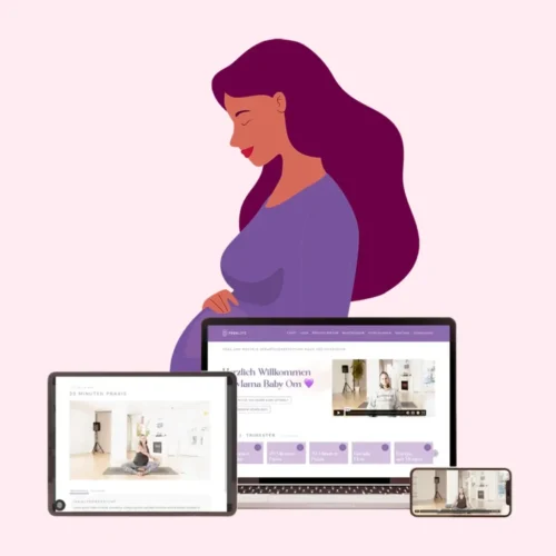 Mama Baby Om® Yoga und mentale Geburtsvorbereitung Online-Kurs