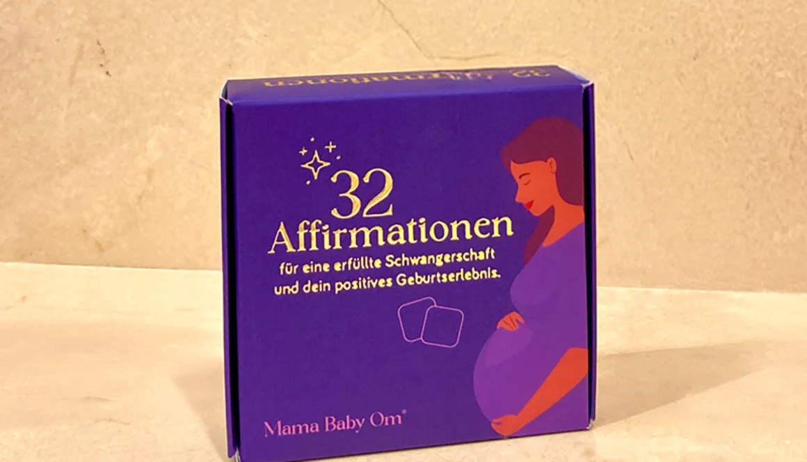 Mama Baby Om® Affirmationskartenset für Schwangere