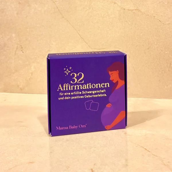 Mama Baby Om® Affirmationskartenset für Schwangere