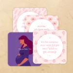 Mama Baby Om® Affirmationskartenset für Schwangere