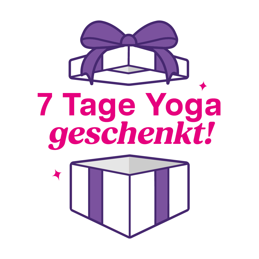 7 Tage Yoga geschenkt